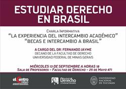 ¿Querés estudiar derecho en Brasil? Enteráte ¿Querés estudiar derecho en Brasil? Enteráte