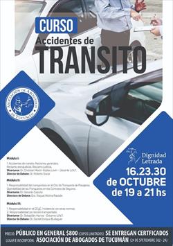Profesionales disertarán sobre "Accidentes de Tránsito" Profesionales disertarán sobre "Accidentes de Tránsito"