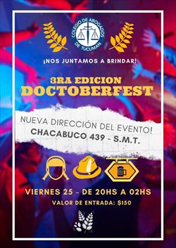 Se viene la tercera edición del Doctober Fest Se viene la tercera edición del Doctober Fest
