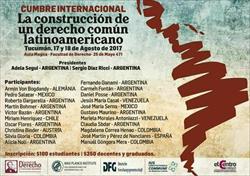 Habrá una cumbre sobre el Derecho Común Latinoamericano Habrá una cumbre sobre el Derecho Común Latinoamericano