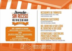 Participá de la cuarta edición de Derecho sin Receso