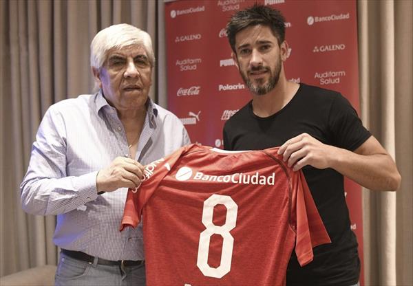 Punto final para la historia de Pablo Pérez en Independiente Punto final para la historia de Pablo Pérez en Independiente
