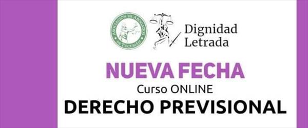 Curso intensivo online de ´Derecho Previsional: Jubilaciones y Pensiones´ Curso intensivo online de ´Derecho Previsional: Jubilaciones y Pensiones´