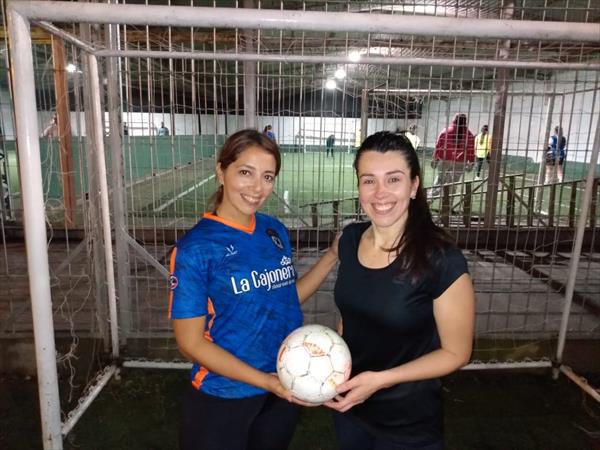 Eli y Majo: entre el Derecho y el fútbol Eli y Majo: entre el Derecho y el fútbol
