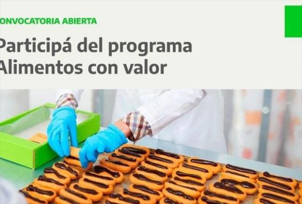 Abren la convocatoria para el programa Alimentos con Valor Abren la convocatoria para el programa Alimentos con Valor