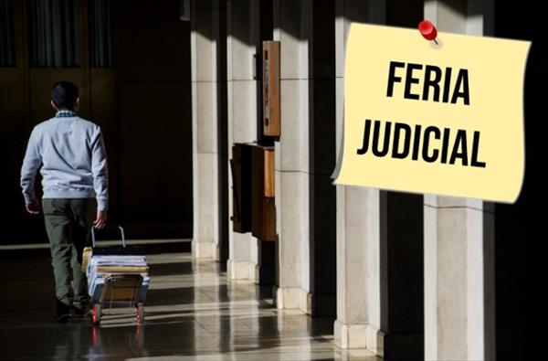 Lo que sucede durante la Feria judicial Lo que sucede durante la Feria judicial