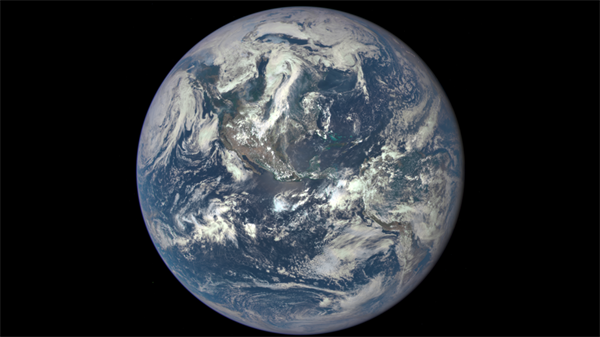 La NASA publicó la imagen completa más nítida de la Tierra La NASA publicó la imagen completa más nítida de la Tierra