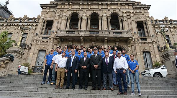 Los campeones del Regional de Rugby visitaron Casa de Gobierno Los campeones del Regional de Rugby visitaron Casa de Gobierno