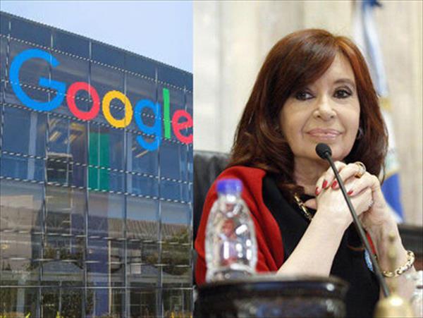 Google presentó per saltum para que la Corte intervenga en la demanda presentada por Cristina Kirchner Google presentó per saltum para que la Corte intervenga en la demanda presentada por Cristina Kirchner